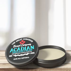 The Great Canadian Beard Company Beard Care Product Beard balms Butter Oil all Natural Pacific to Atlantic Coast to Coast to Coast Muskoka Jasper Dawson Acadian